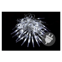 Nexos 5961 Vianočné dekoratívne osvetlenie - cencúle - 60 LED studená biela