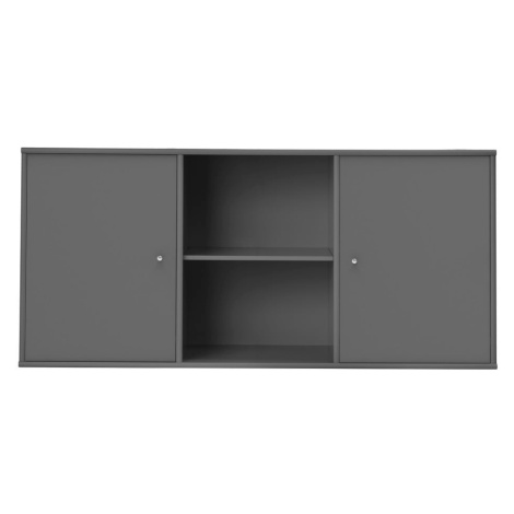 Antracitová nízka závesná komoda 133x61 cm Mistral – Hammel Furniture