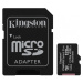 Kingston MicroSDXC karta 128GB Canvas Go! Plus, R:170/W:90MB/s, Class 10, UHS-I, U3, V30, A2