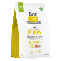 Brit Care dog Sustainable Puppy granule pre šteňatá 3kg