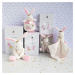 Plyšový zajačik Bunny Star Perlidoudou Doudou et Compagnie ružový 25 cm v darčekovom balení od 0