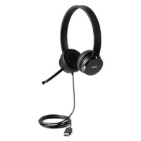 Lenovo 100 Stereo USB Headset Black