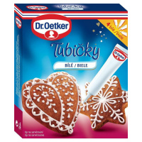 Zdobiace trubičky biele 4 ks 76g - Dr. Oetker - Dr. Oetker
