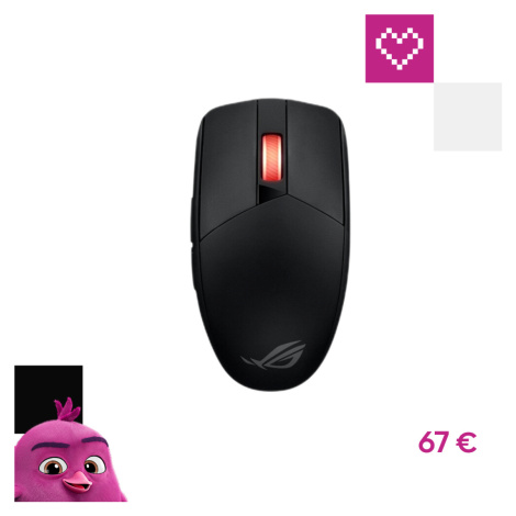 ROG STRIX IMPACT III bezdrôtová herná myš čierna Asus