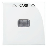 Kryt spínača kartového sig. biela Basic55 (ABB)