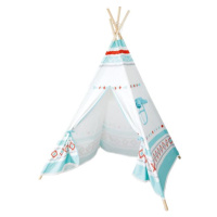 Small Foot Teepee bielomodré