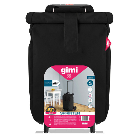 GIMI Sprinter nákupný vozík čierny 50 l