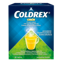 COLDREX Horúci nápoj citrón 10 vreciek