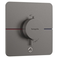Sprchová batéria Hansgrohe ShowerSelect Comfort Q bez podomietkového telesa kartáčovaný čierny c