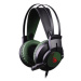 A4Tech Bloody J437, sluchátka s mikrofonem, ovládání hlasitosti, zelená, 7.1 (virtuálně), herní 