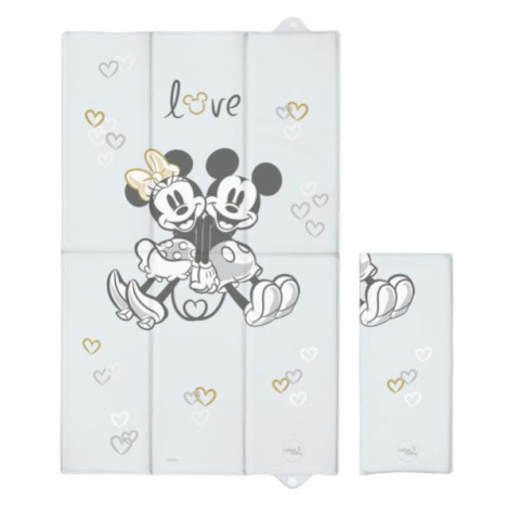 CEBA Podložka prebaľovacia cestovná 50x80 Disney Minnie & Mickey Grey