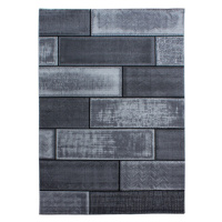 Kusový koberec Plus 8007 black - 120x170 cm Ayyildiz koberce