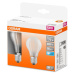 OSRAM Classic A LED E27 7,5W 4 000K matná 2 ks