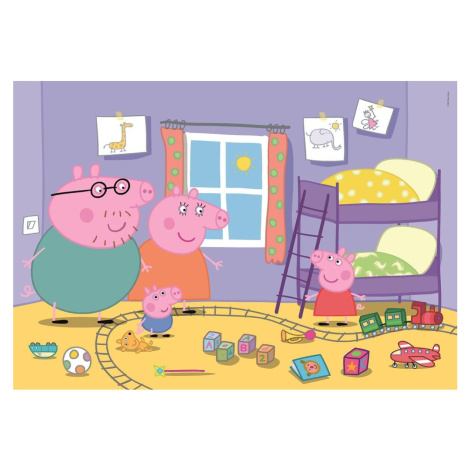 Clementoni Maxi Puzzle 60 dielikov Prasiatko Peppa