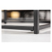 LuxD Set konferenčných stolíkov Giuliana 3 ks vzor dub - čierny