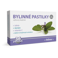 MEDPHARMA Bylinné pastilky bez cukru šalvia 36 ks