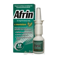 Afrin 0,5 mg/ml nosový sprej s mentolom 15 ml