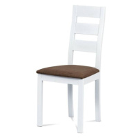 Sconto Jedálenská stolička DIANA biela/hnedá