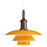 Louis Poulsen PH 3 1/2-3 závesná lampa meď/žltá