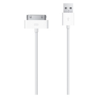 Kábel Apple MA591 30 Pin, iPhone 3GS/4/4S iPod, iPad, biely (Bulk)