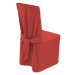 Dekoria Návlek na stoličku, červená, 45 x 94 cm, Loneta, 133-43