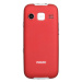 EVOLVEO EasyPhone XD, mobilný telefón pre seniorov s nabíjacím stojanom (červená farba)