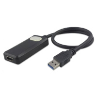 PremiumCord USB 3.0 na adaptér HDMI so zvukom, FULL HD 1080p