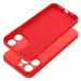 Silicone Mag Cover case compatible s MagSafe pre IPHONE 14 PRE MAX red