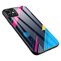 Puzdro na Huawei P30 Lite Color Glass so sklom a ochranou kamery vzor 4