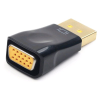 Kabel CABLEXPERT A-DPM-VGAF-01 red. Displayport na VGA, M/F, černá