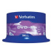 Verbatim DVD+R, Matt Silver, 43550, 4.7GB, 16x, spindle, 50-pack, bez možnosti potisku, 12cm, pr