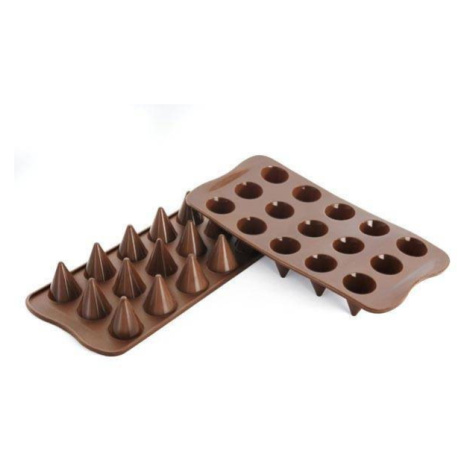 Silikónová forma na čokoládu – kornútiky - Silikomart