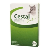 CESTAL  CAT 80 mg/20 mg žuvacie tablety pre mačky 8 tabliet