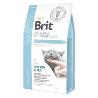 BRIT Veterinary diet grain free obesity granuly pre mačky, Hmotnosť balenia: 2 kg