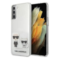 Kryt Karl Lagerfeld KLHCS21MCKTR S21+ G996 hardcase Transparent Karl & Choupette (KLHCS21MCKTR)