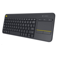 Logitech Wireless Keyboard Touch Unifying K400 Plus, CZ