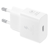 EP-T2510NWE Samsung USB-C 25W Cestovná Nabíjačka White