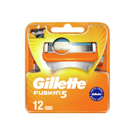 GILLETTE Fusion Náhradné hlavice 12 ks