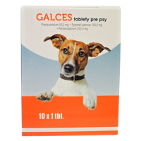 Galces tablety na odčervenie psov 10tbl