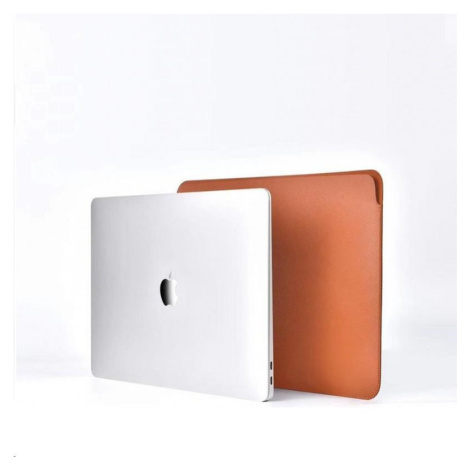 COTEetCI PU Ultra-tenké púzdro pre MacBook 15 hnedá