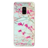 Odolné silikónové puzdro iSaprio - Blossom 01 - Samsung Galaxy A8 2018