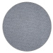 Kusový koberec Toledo šedé kruh - 80x80 (průměr) kruh cm Vopi koberce