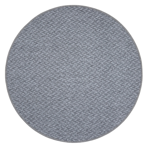 Kusový koberec Toledo šedé kruh - 80x80 (průměr) kruh cm Vopi koberce