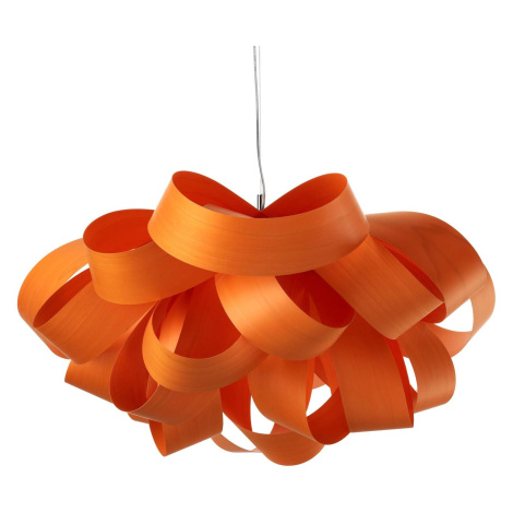 LZF Agatha Small závesná lampa, 78x76cm, oranžová LZF LamPS