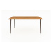 Jedálenský stôl z dubového dreva 200x90 cm Kula - The Beds