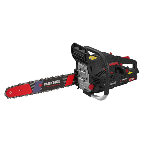 PARKSIDE PERFORMANCE® Benzínová reťazová píla s elektrickým štartovaním PPBKS 56 A1