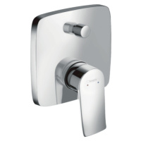 Hansgrohe Metris sprchová a vaňová batéria bez podomietkového telesa chróm 31451000