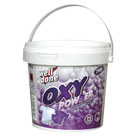 Well Done Oxy odstraňovač škvŕn v prášku  white &color 750g