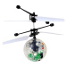 mamido Vrtuľníková disco guľa s LED kryštálmi
