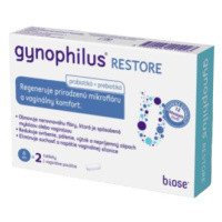 GYNOPHILUS RESTORE vaginálne tablety 2 ks